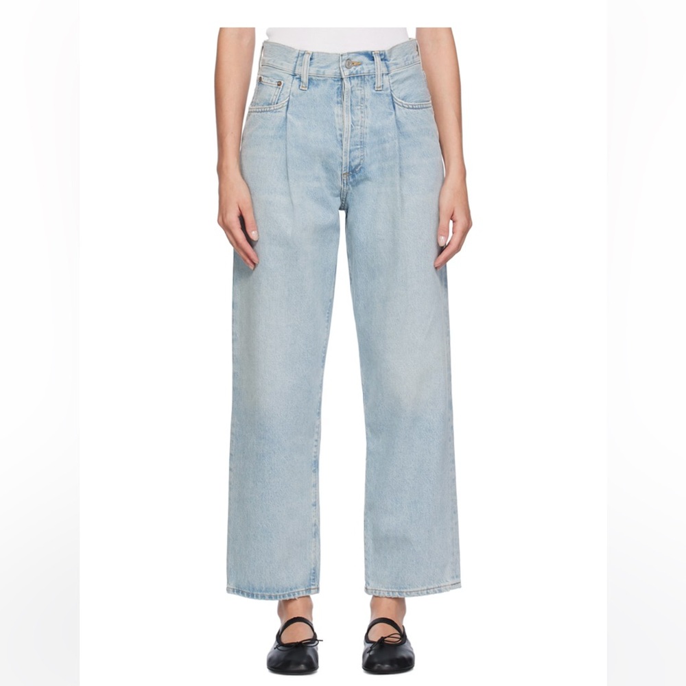 Agolde fold waistband jean size 27